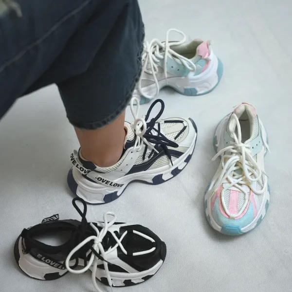 کد 2007 | کتونی اسپرت چرم لژدار - Image 2