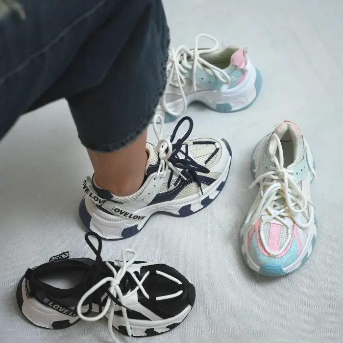 کد 2007 | کتونی اسپرت چرم لژدار - Image 2