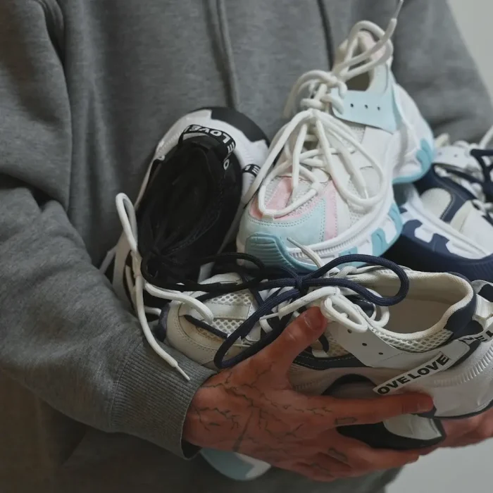 کد 2007 | کتونی اسپرت چرم لژدار - Image 5