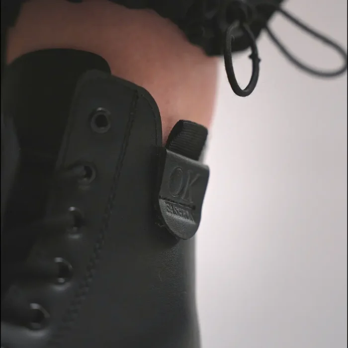 کد 2030 | نیم بوت چرم بند دار - Image 6