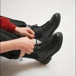 کد 2031 | نیم بوت چرم بغل کش