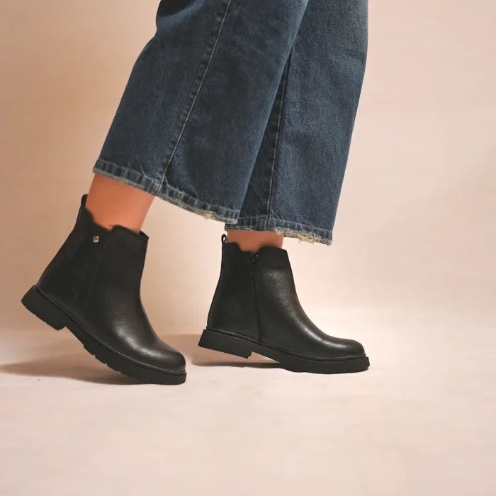 کد 2036 | نیم بوت زنانه لژ دار - Image 2