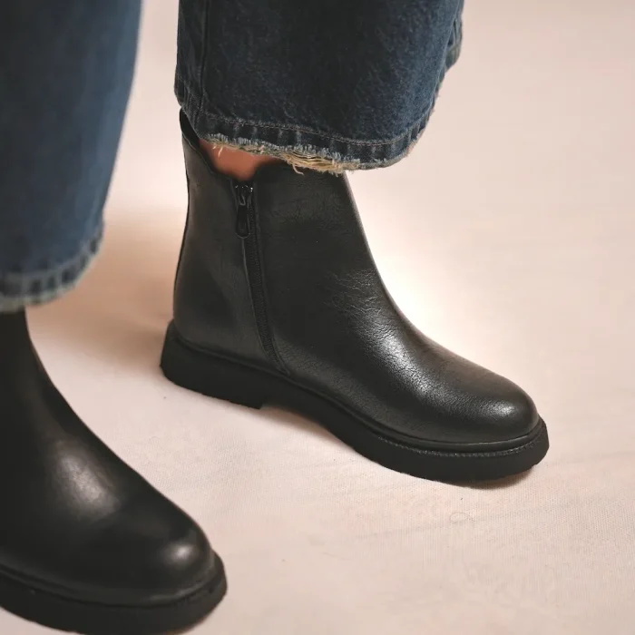 کد 2036 | نیم بوت زنانه لژ دار - Image 4