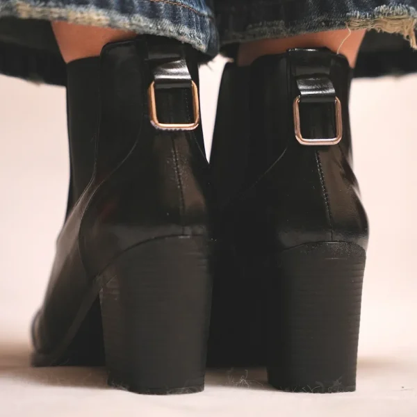 کد 2037 | نیم بوت پاشنه 5 سانت - Image 3