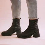 کد 2046 | نیم بوت زنانه پاشنه دار