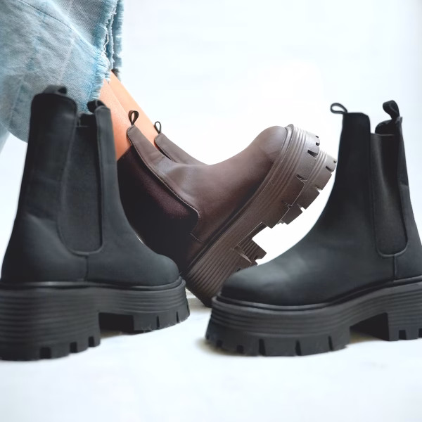 کد 2055 | نیم‌ بوت بغل‌ کش چلسی - Image 2